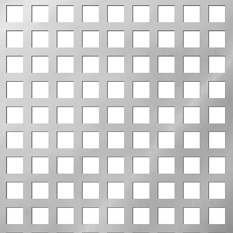 Lochblech Edelstahl Schwarz Hexagonal HV7-9 t=1,0mm